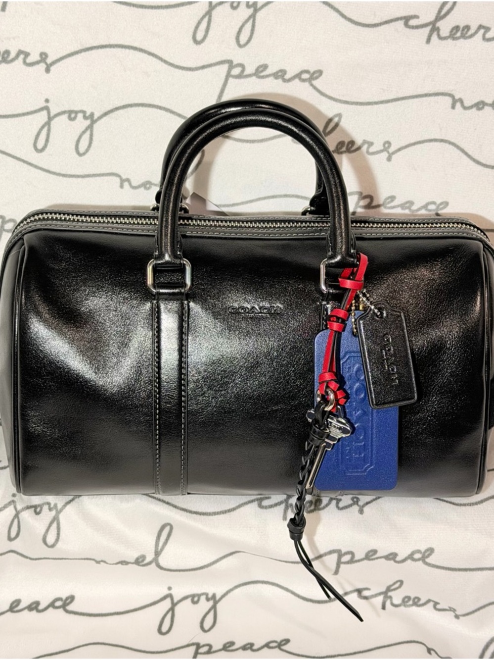 Coach Venturer Duffle Bag 27 w/ Charms  NWT